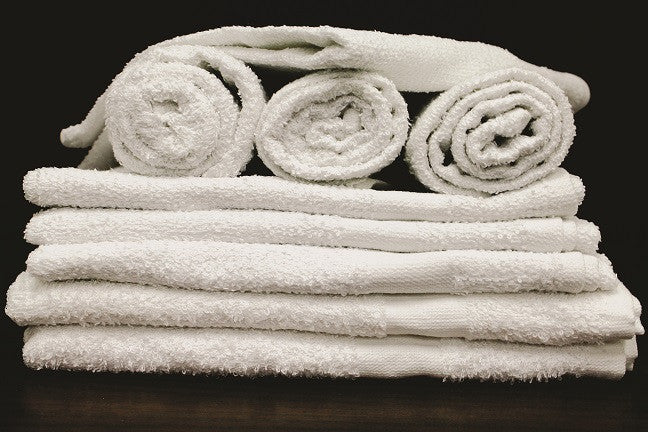 Economy White Washcloths