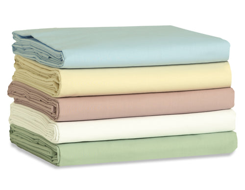 TMT180FS T180 White, made in the U.S.A. 50% Cotton / 50% Polyester 36x80x9 Fitted Sheet at $98.56/dz 2 dz Case Price