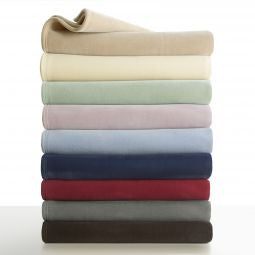 WP1B05405 Martex Vellux Tan 100% Nylon flocked 66x90 Blanket at $25.91/ea 4 ea Case Price