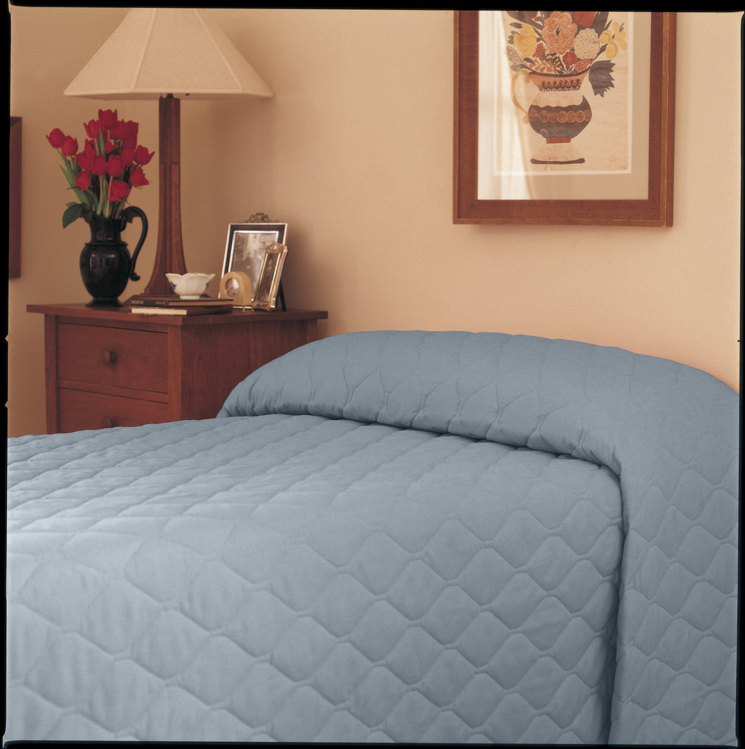 WP1C75873 Martex Solid Slate Twin 81x110 Bedspread at $43.91/ea 4 ea Case Price